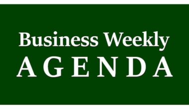 Business Weekly Agenda for January 11