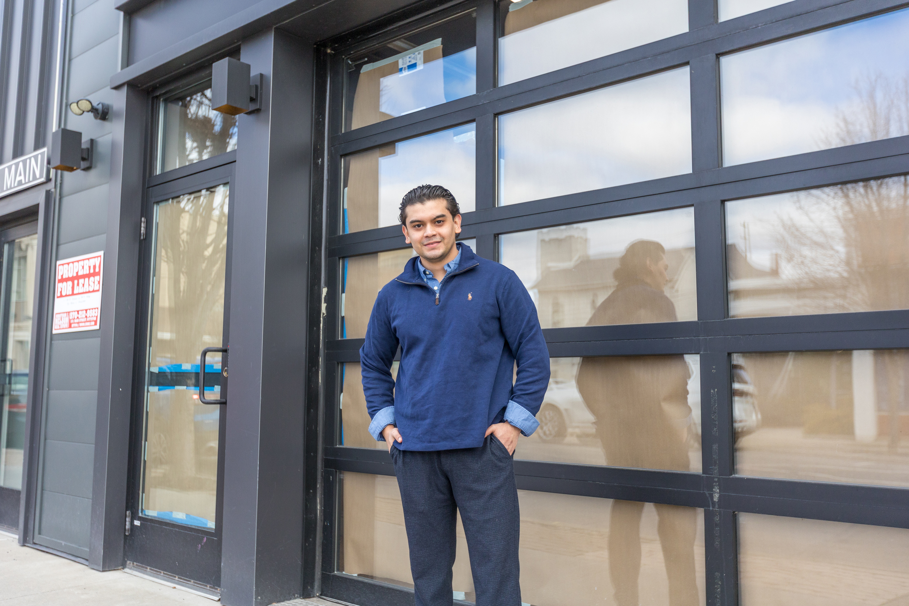 Edgard Soza, co-owner of Grandma’s One Pizza, opening soon on...