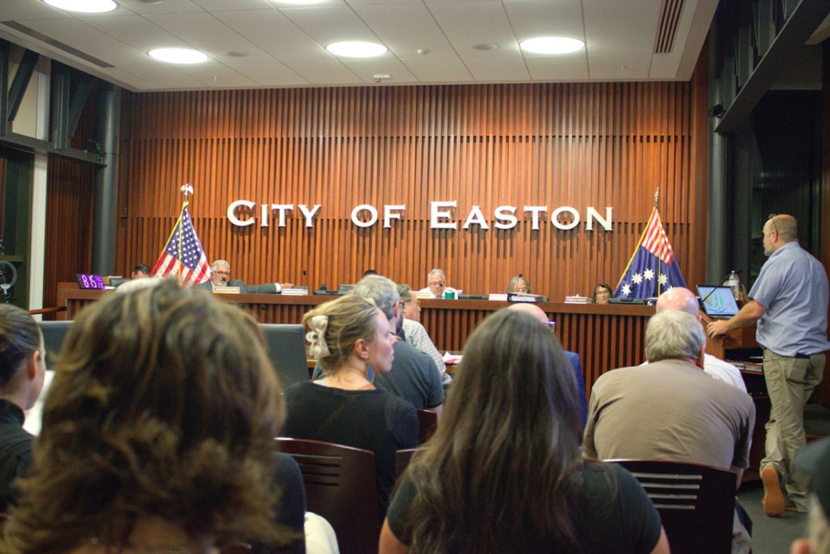 Warehouse developer Scannell Properties has been joined in a lawsuit against Easton by the town's neighbor, Wilson Borough.