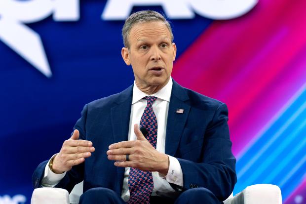 U.S. Rep. Scott Perry, R-10th District, during the Conservative Political Action Conference, CPAC 2024, in Oxon Hill, Md., on Feb. 22, 2024. He's one congressman who could face a tough reelection bid in 2026. (AP Photo/Jose Luis Magana)