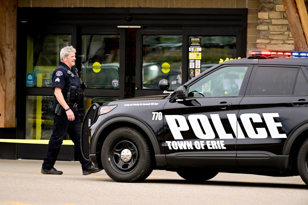Erie Parkway closed for a crash east of downtown Erie
