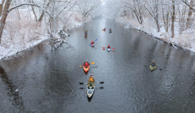 Picture This: Shiverfest on the Lackawanna River