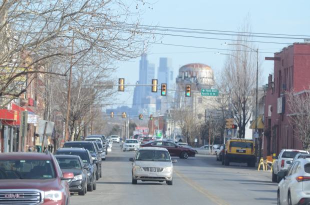 Baltimore Avenue in East Lansdowne. (PETE BANNAN-DAILY TIMES)