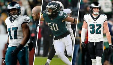 Where Eagles’ pending free agents rank on NFL-wide lists – NBC10 Philadelphia