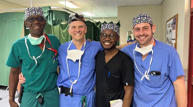 Man on a Mission: St. Luke’s Chairman of Orthopedic Surgery Shares His Expertise in Africa
