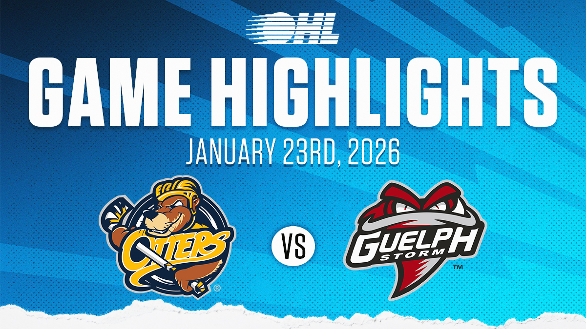 OHL Highlights: Erie Otters @ Guelph Storm Jan. 23, 2026