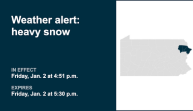 Prepare for heavy snow in Northeast Pa. early Friday evening
