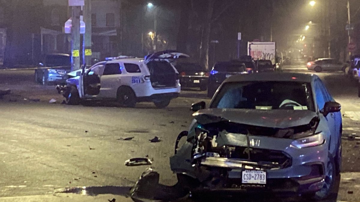 2 police officers hurt in East Germantown crash, officials say – NBC10 Philadelphia