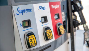 Local gas prices buck national trend and drop slightly