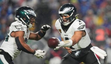 Eagles to rest key starters in Week 18 vs. Commanders