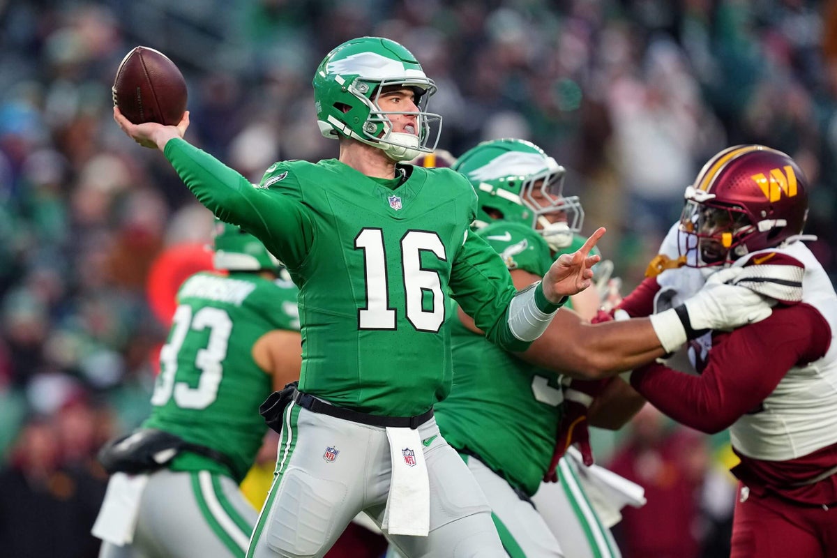 Tanner McKee, Eagles’ reserves not enough to secure No. 2 seed vs. Commanders