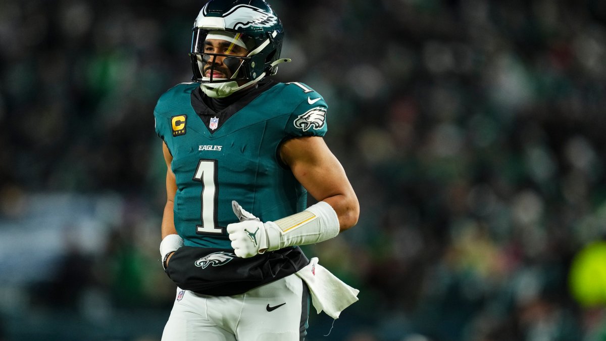 Why Eagles’ Jalen Hurts had lower running numbers – NBC Sports Philadelphia