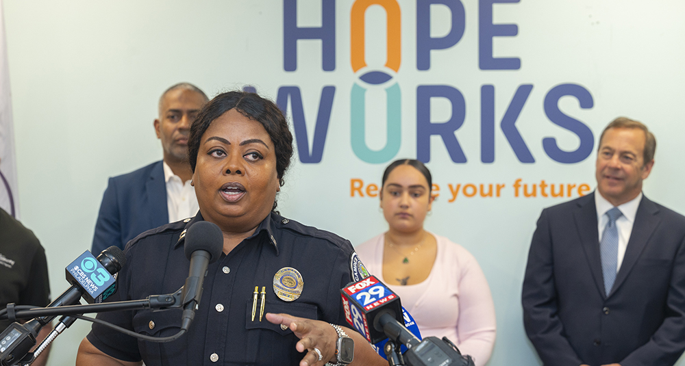 Camden County Police Capt. Vivian Coley