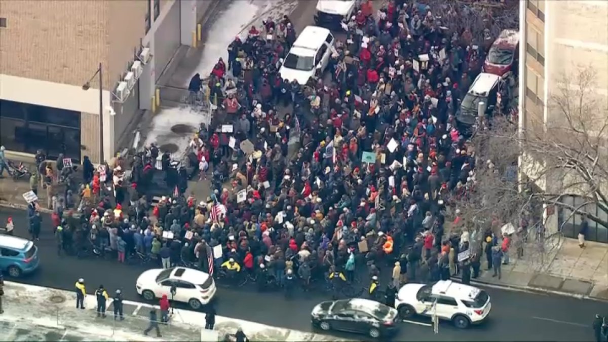 Hundreds march through Philly in protest of ICE raids nationwide – NBC10 Philadelphia