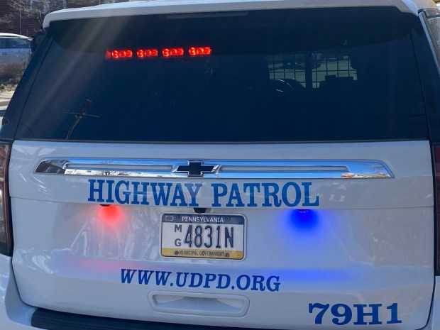 Upper Darby police. (PETE BANNAN-DAILY TIMES)