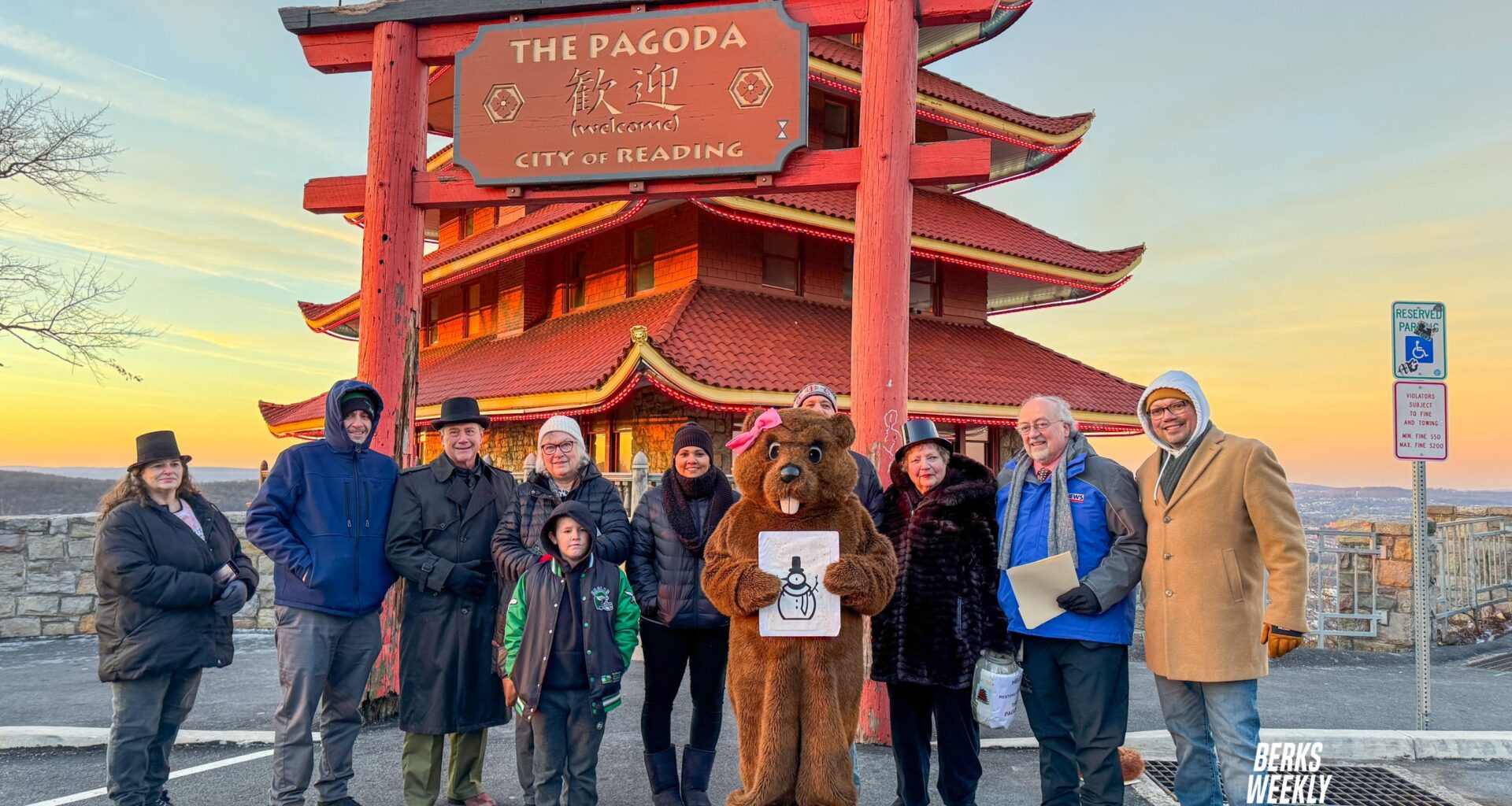 Patty Pagoda to make Groundhog Day prediction Feb. 2 at Reading Pagoda