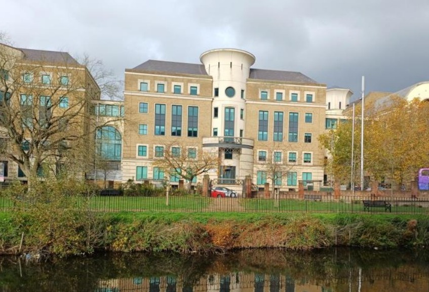 The Beta Building at the former Huntley and Palmer factory at 121 Kings Road, Reading. Credit: Reading Borough Council