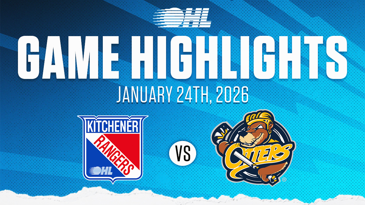 OHL Highlights: Kitchener Rangers @ Erie Otters Jan. 24, 2026