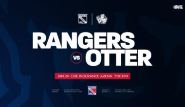 Game Preview: Kitchener Rangers at Erie Otters