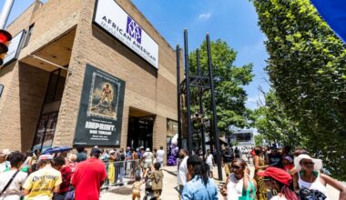 The African American Museum throwing their annual Juneteenth Block Party in Philadelphia, Pa., on Wednesday, June 19, 2024.