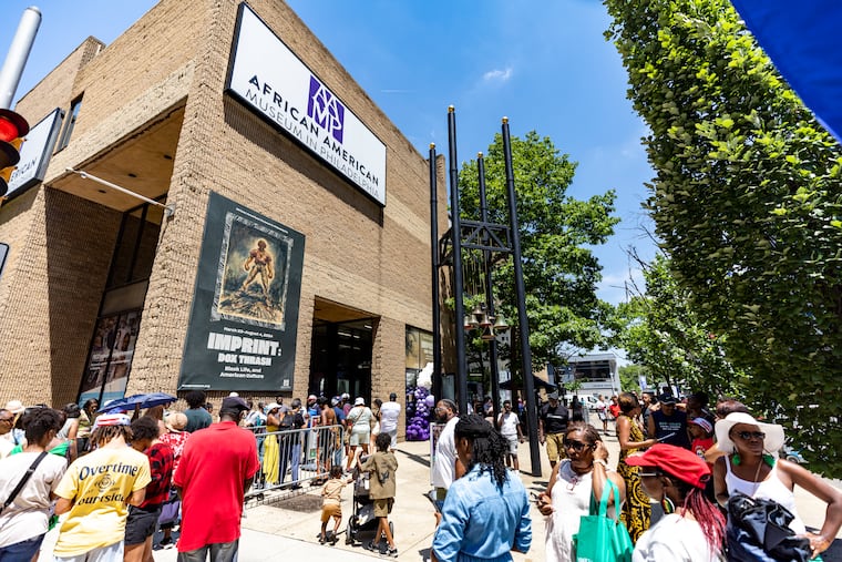 The African American Museum throwing their annual Juneteenth Block Party in Philadelphia, Pa., on Wednesday, June 19, 2024.