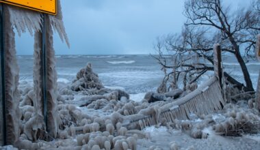 Stolen BMW freezes solid outside Hamburg, NY restaurant