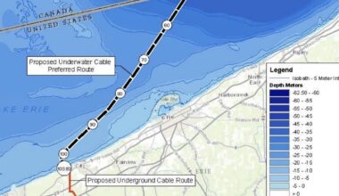 DEP Invites Comments On Federal Coastal Zone Consistency Determination For The Canada-US Lake Erie Electric Transmission Line Project, Landfall Erie County, PA