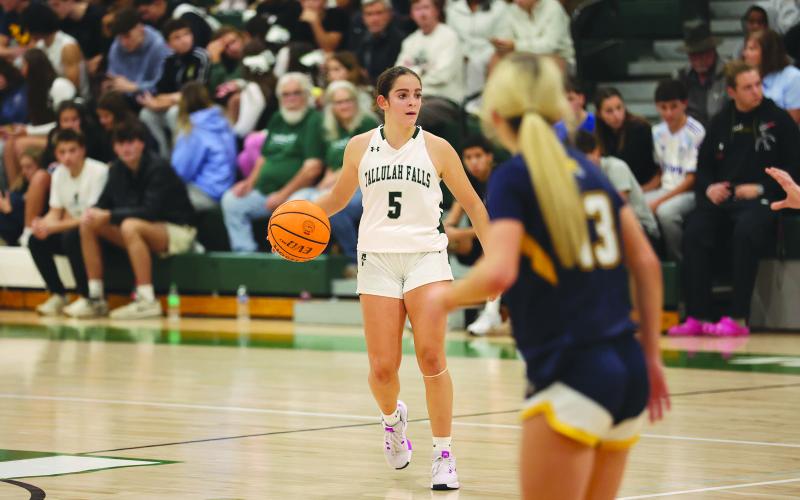 Photo courtesy Austin Poffenberger. Marta Beltran had 10 points in Tallulah Falls’ Jan. 17 win over ranked Bethlehem Christian 46-35 at home.