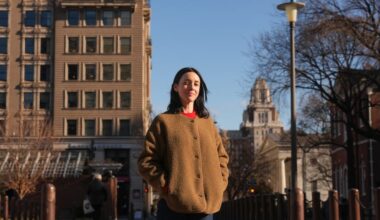 Betsy Kenney, the woman behind Philly ASMR, in Philadelphia, Dec. 11, 2025.