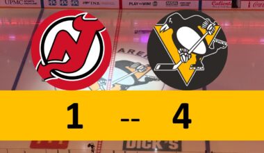 Penguins Keep Rollin' Rollin'; 'Stu!' Backstops 6th Straight Win