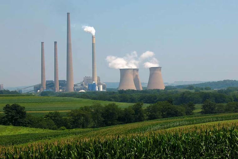 The Homer City Generating Station, a coal-fired power plant in Indiana County, Pa.