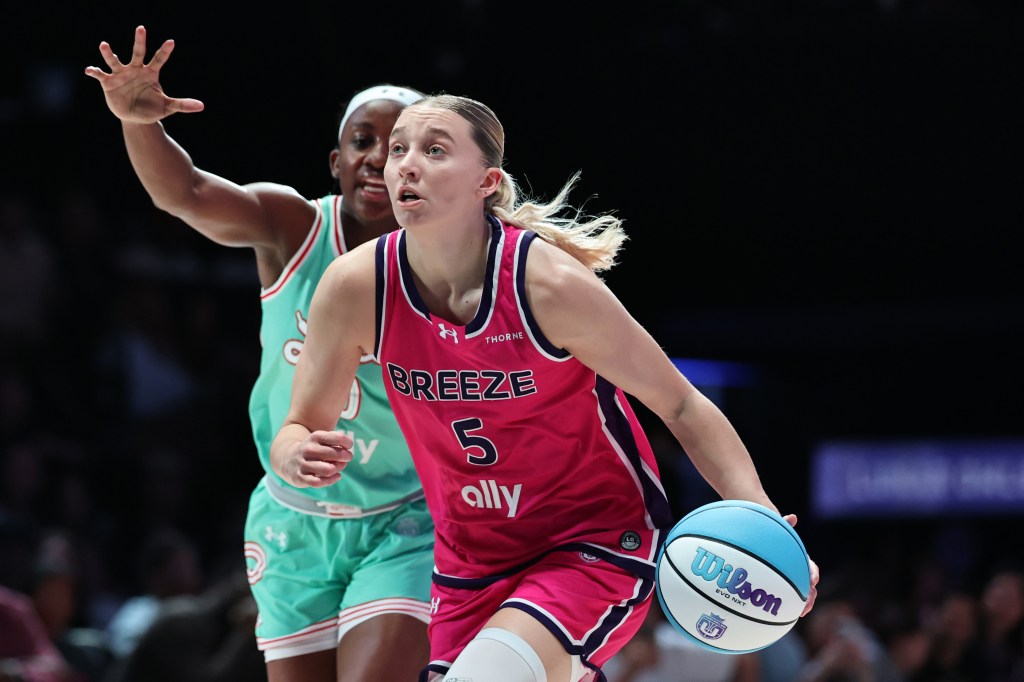 Paige Bueckers' Breeze team will be playing in one of the two Unrivaled games in Philadelphia.