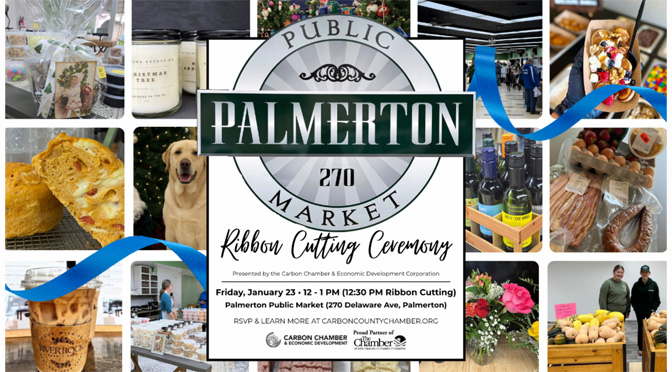 CCEDC to Celebrate Ribbon Cutting Ceremony  of the Palmerton Public Market