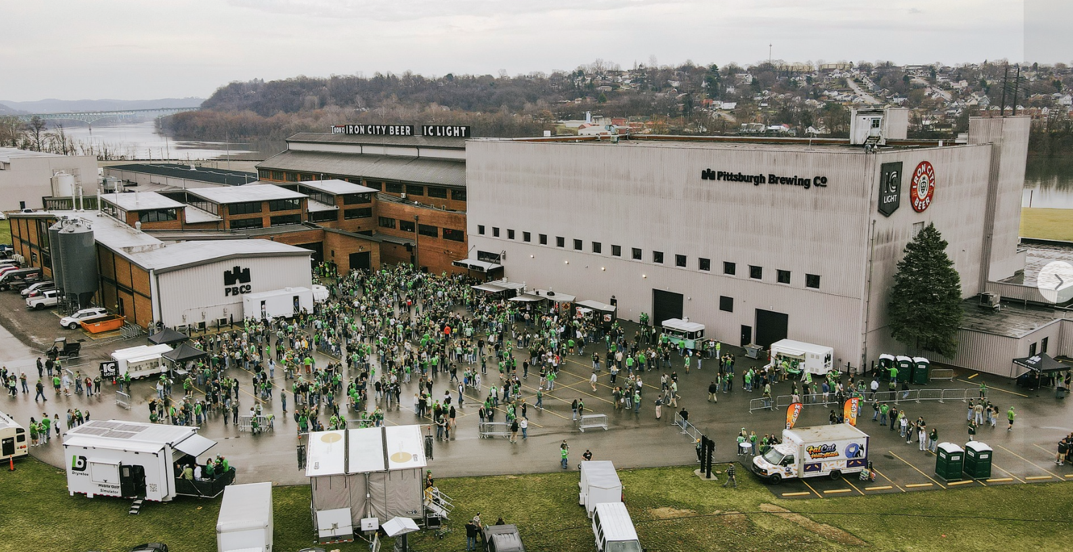 Pittsburgh Brewing Co. Winter Events: Valentine's, St. Patrick's Day