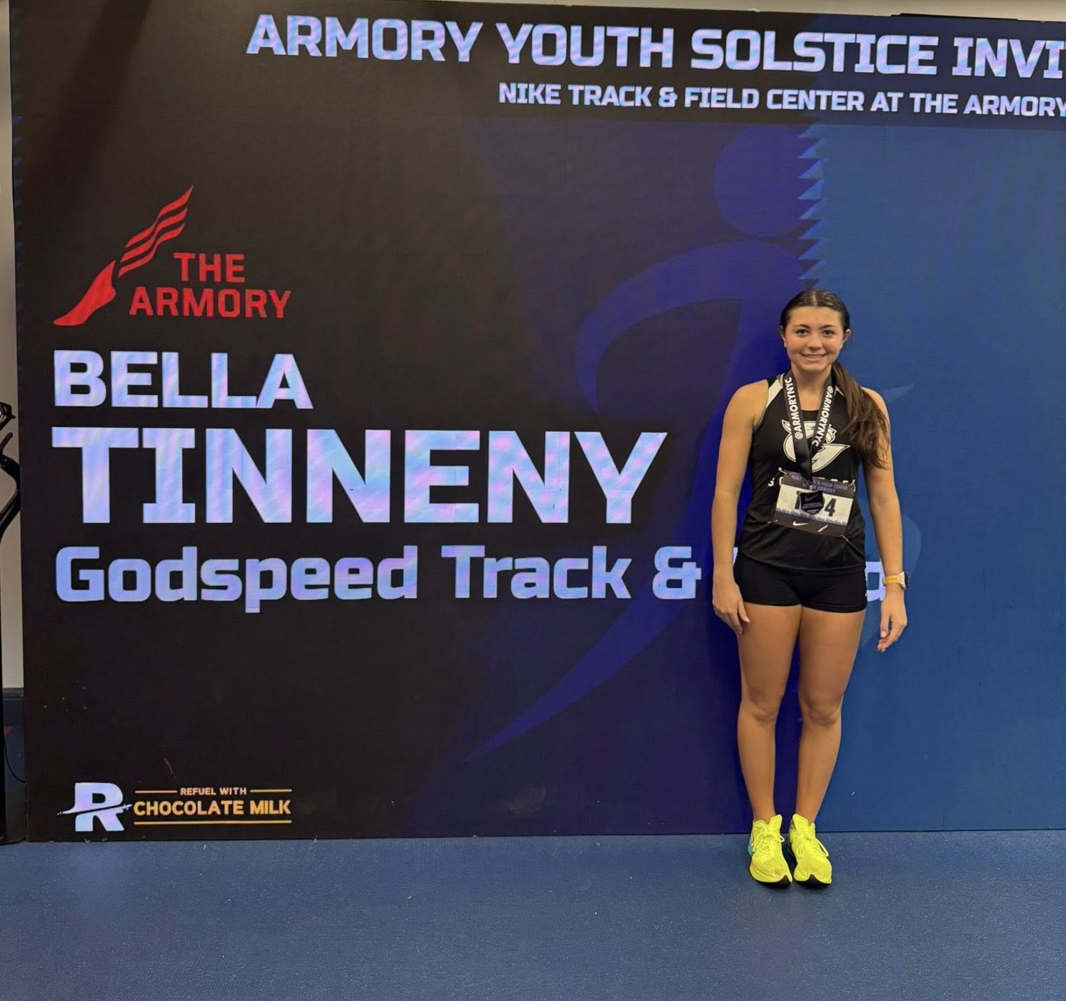 SCH stellar runner Bella Tinneny had a personal best in...
