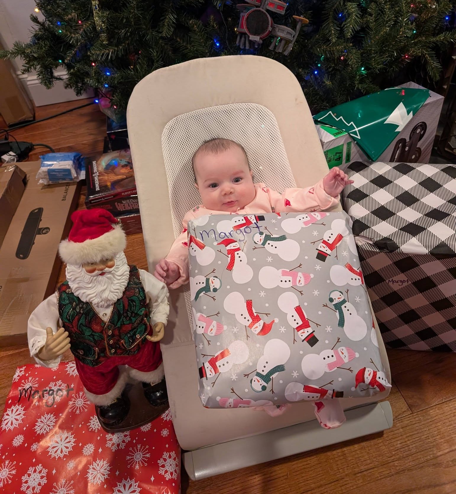 Future soccer star Margot Kabinoff reported that she had a...