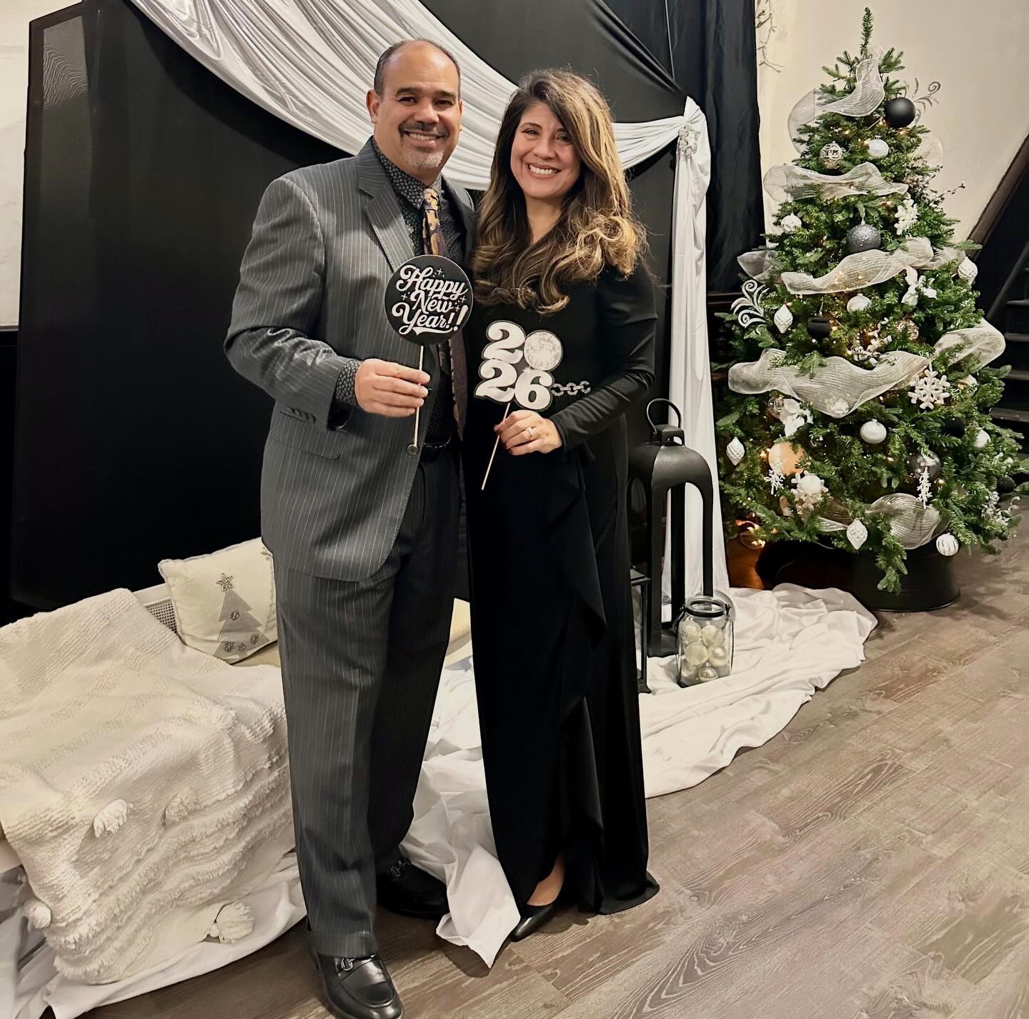 Jose and Debora Carrera welcomed in the New Year at...