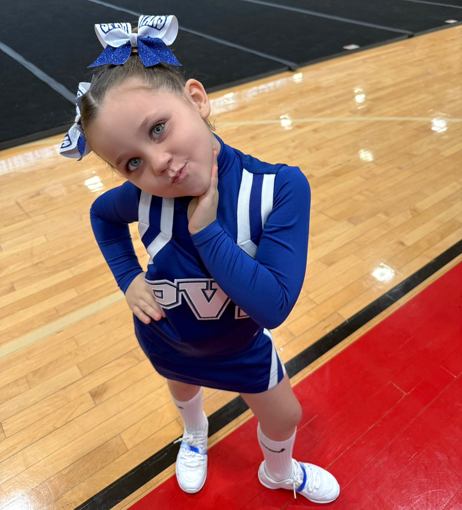 Ryann Stoffere helped her Plymouth Valley Spartans Cheerleading Team take...
