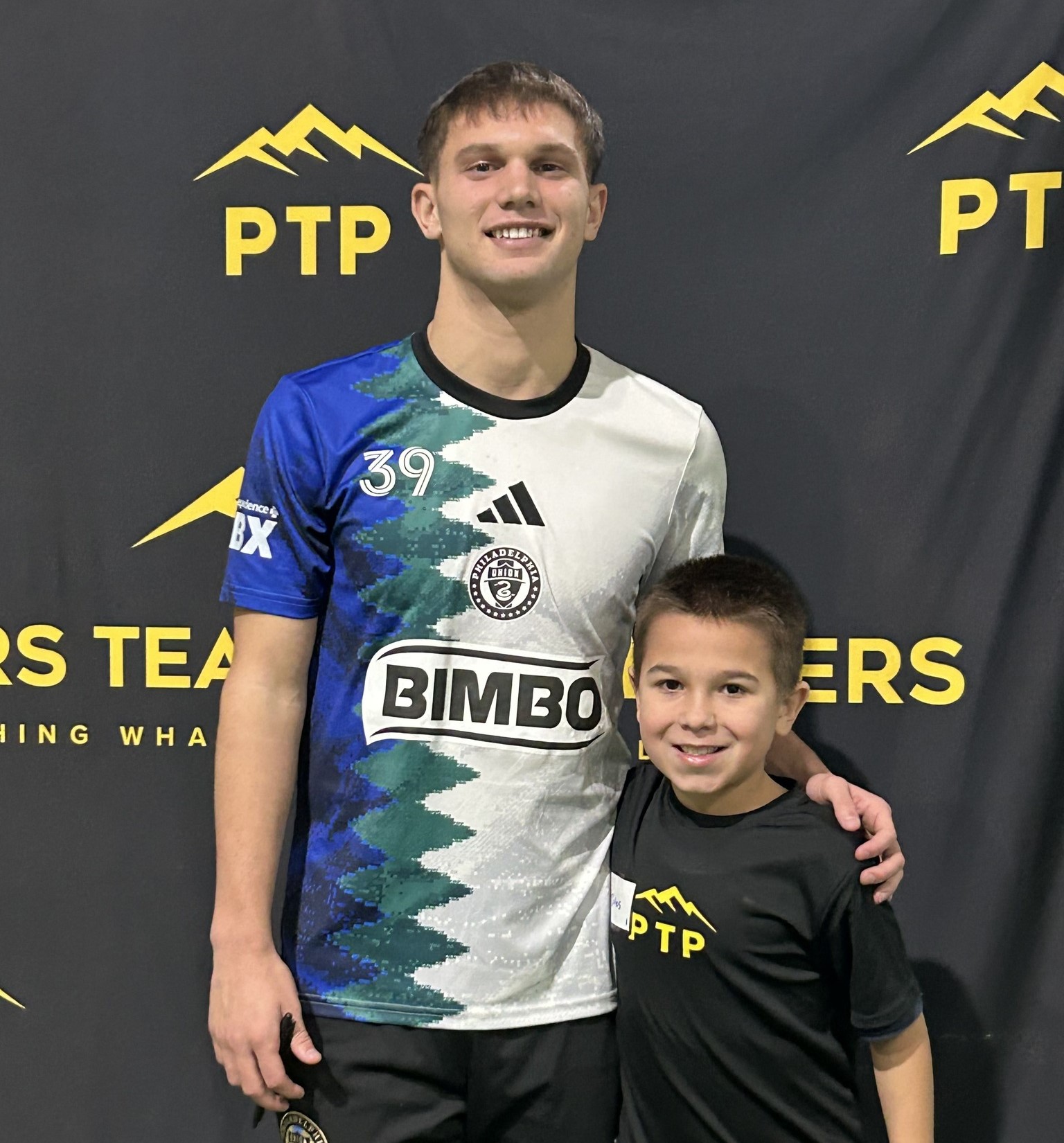 Budding soccer star Jules Kabinoff got to meet and train...