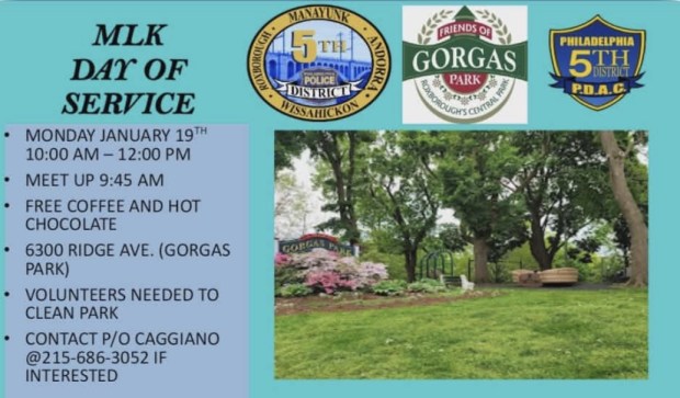 Looking for something constructive to do on MLK Day of Service? Gorgas Park might be the place for you. (Submitted photo)