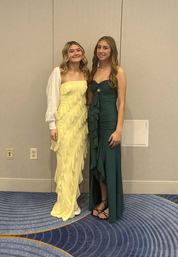 Kendra Dunn and Olivia Bentz of Douglassville attended the National 4-H Congress in Atlanta, Ga., a five-day event that included various activities and workshops focused on leadership, team building, diversity, and community service. (Photo courtesy of Berks County 4-H)