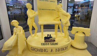 Pennsylvania Farm Show Butter Sculpture Unveiled