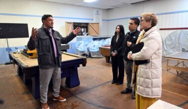 Houlahan tours shuttered Olivet Boys & Girls Club locations