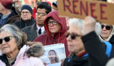 Reading vigil for woman killed by ICE agent