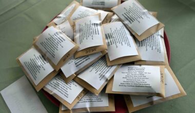 Community seed swap held at Berks Nature.