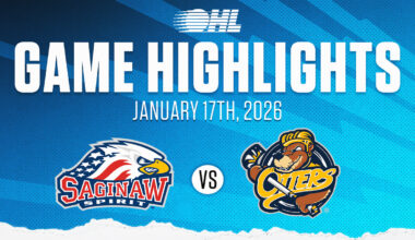 OHL Highlights: Saginaw Spirit @ Erie Otters Jan. 17, 2026