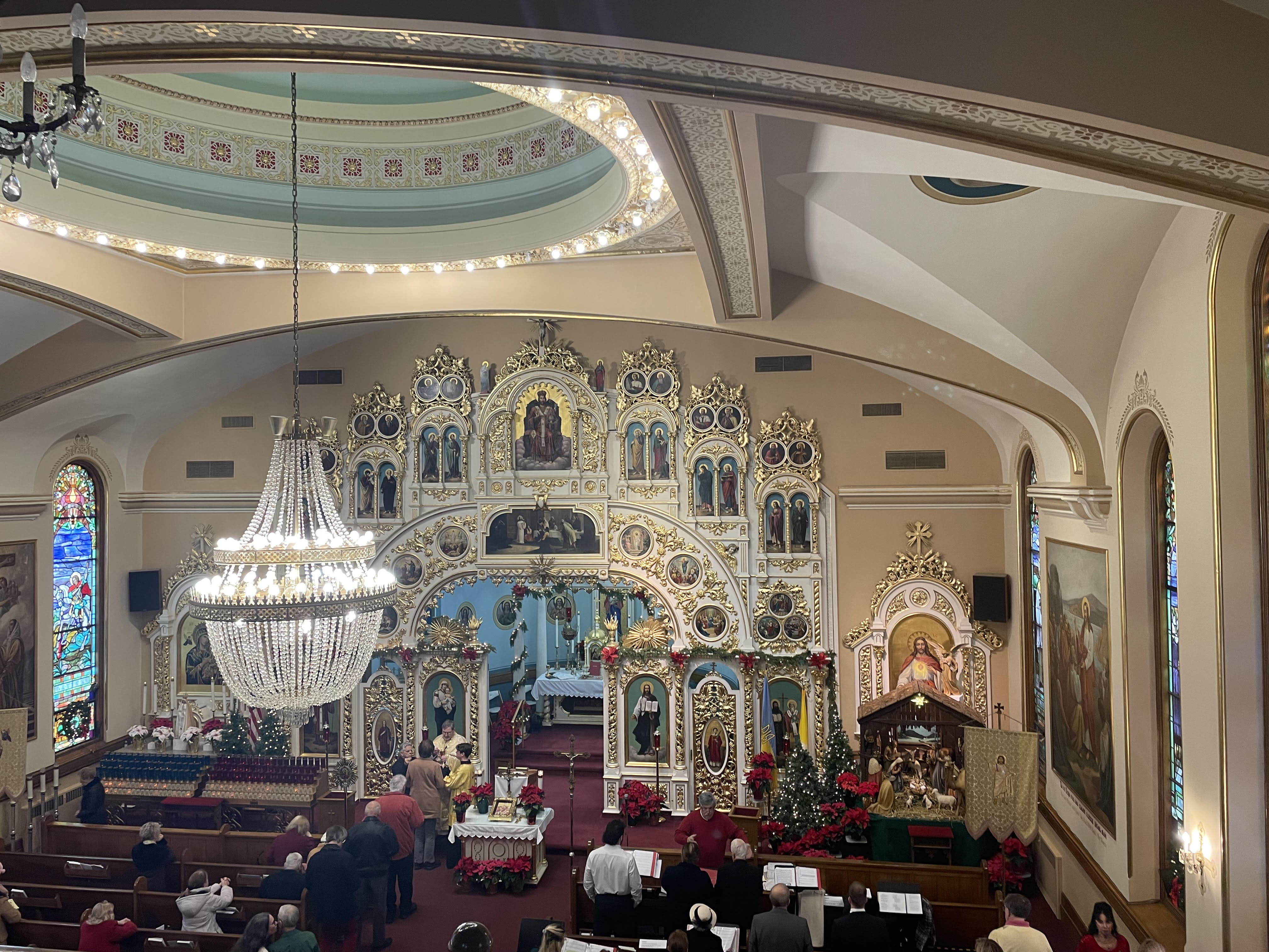 The Rev. Nestor Iwasiw, pastor of SS. Cyril & Methodius...