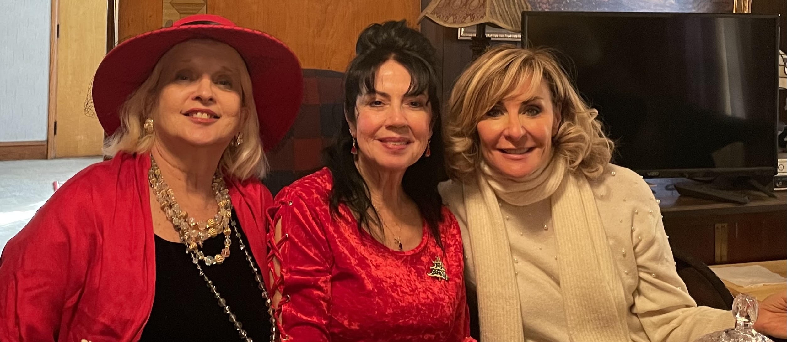 From left, Lauren Telep, opera singer Rosemary Martynuck and Broadway...