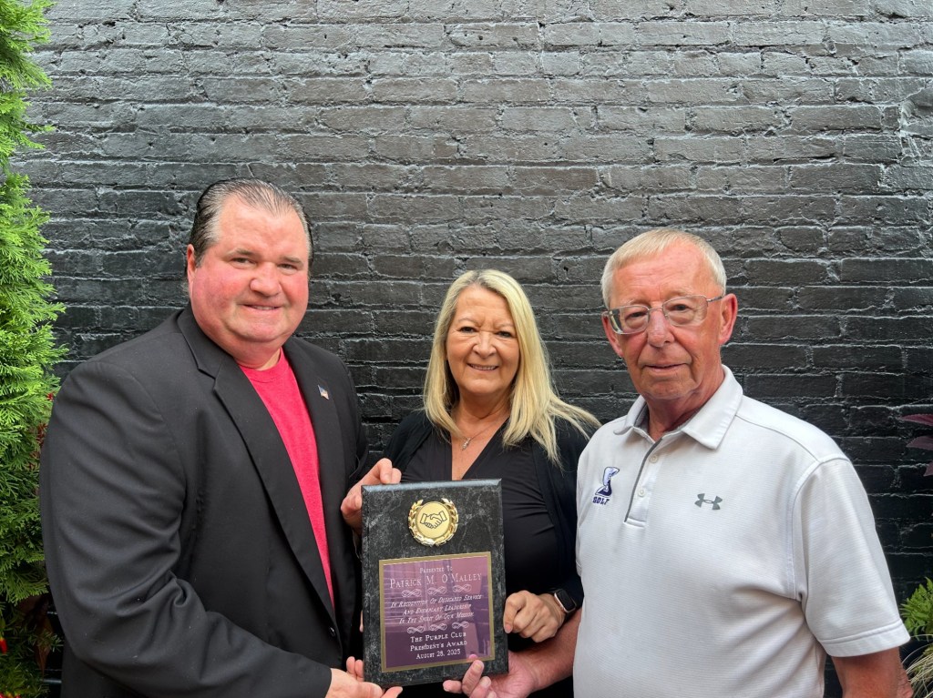 Purple Club presents the 2025 President’s Award – Scranton Times-Tribune