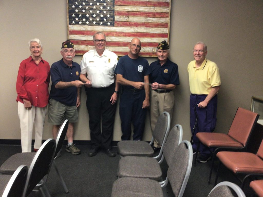 Post 7069 donates to police and fire departments – Scranton Times-Tribune